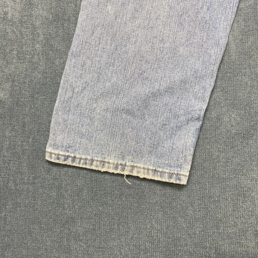 Lee Jeans Men 40x30 Blue Denim Cotton Streetwear Trendy Relaxed Fit Straight Leg